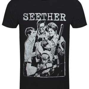 Seether Happy Family Men’s Black T-Shirt