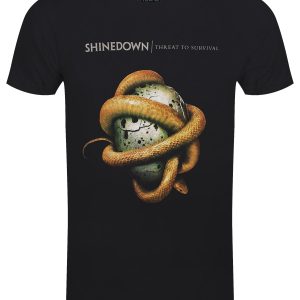 Shinedown Clean Threat Mens Black T Shirt 1