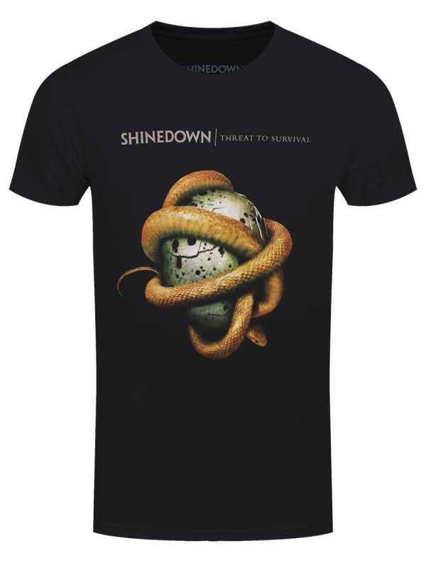 Shinedown Clean Threat Men’s Black T-Shirt