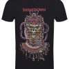 Shinedown Planet Zero Men’s Black T-Shirt