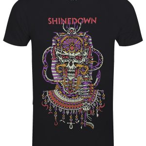 Shinedown Planet Zero Men’s Black T-Shirt