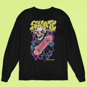 Skate Or Die Long Sleeve Shirt