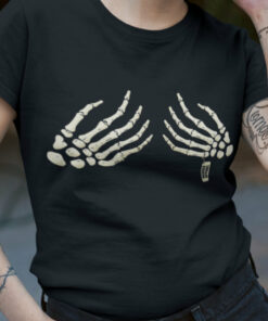 Skeleton Boobs T Shirt 1