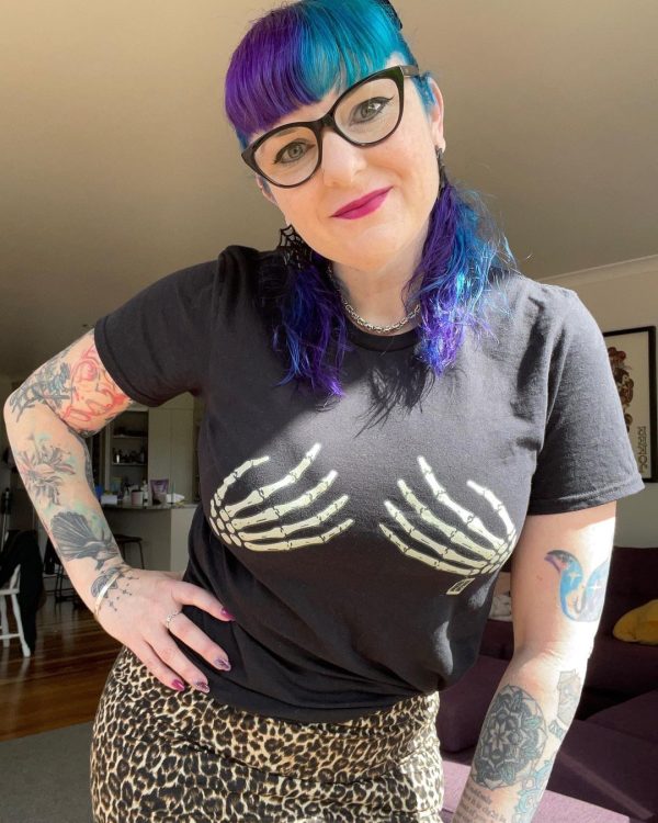 Skeleton Boobs T-Shirt