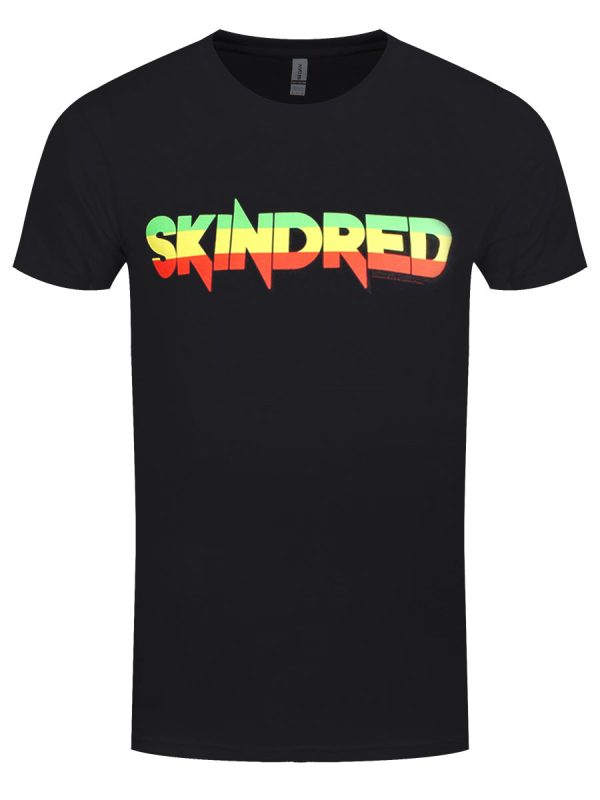 Skindred Rasta Logo Men’s Black T-Shirt