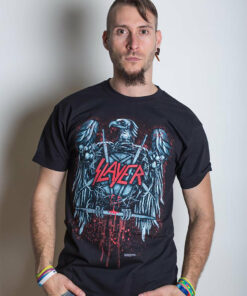 Slayer Ammunition Eagle Mens Black T Shirt 3