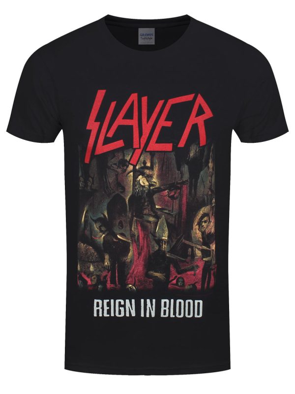 Slayer Reign in Blood Men’s Black T-Shirt