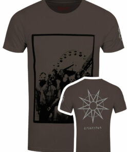 Slipknot Amusement Park Mens Charcoal T Shirt 1