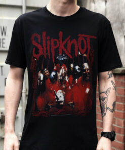 Slipknot Band Frame Men's Black T-Shirt 2 Slipknot Band Frame Mens Black T Shirt 3
