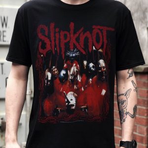 Slipknot Band Frame Mens Black T Shirt 3