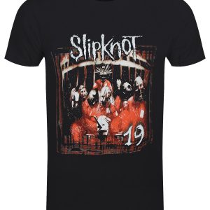 Slipknot Debut Album 19 Years Men’s Black T-Shirt