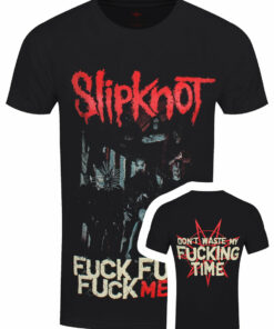 Slipknot Fuck Me Up Mens Black T Shirt 1