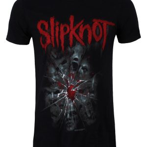 Slipknot Shattered Mens Black T Shirt 1