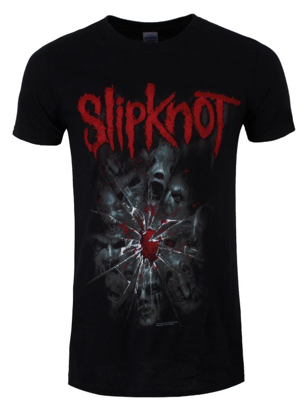 Slipknot Shattered Men’s Black T-Shirt