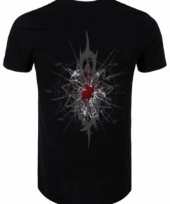Slipknot Shattered Men's Black T-Shirt 1 Slipknot Shattered Mens Black T Shirt 2