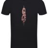 Slipknot Skeleton & Pentagram Men’s Black T-Shirt