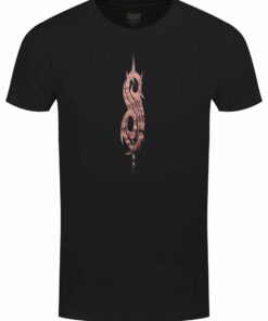 Slipknot Skeleton Pentagram Mens Black T Shirt 1