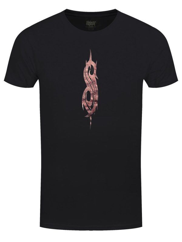 Slipknot Skeleton & Pentagram Men’s Black T-Shirt