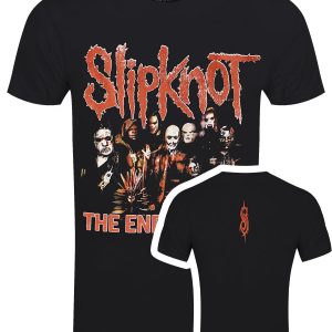 Slipknot The End So Far Group Photo Mens Black T Shirt 1