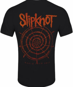 Slipknot The Wheel Back Print Men's Black T-Shir 1 Slipknot The Wheel Back Print Mens Black T Shir 2