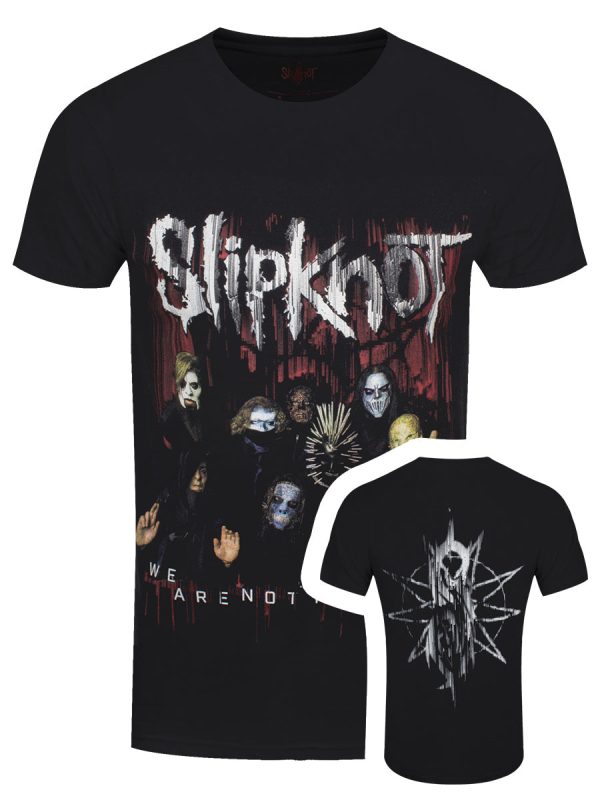 Slipknot We Are Not Your Kind Group Photo Men’s Black T-Shir