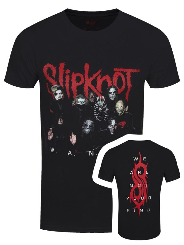 Slipknot We Are Not Your Kind Logo Men’s Black T-Shirt