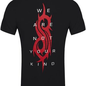 Slipknot We Are Not Your Kind Logo Men’s Black T-Shirt