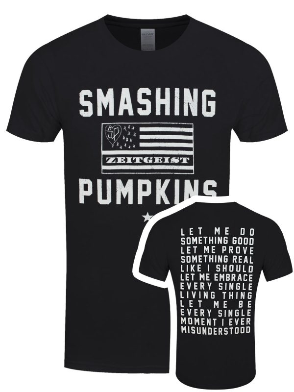 Smashing Pumpkins Zeitgeist Flag Men’s T-Shirt