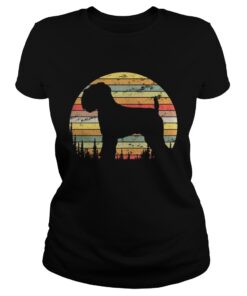Soft Coated Wheaten Terrier Dog Retro 70s Vintage Shirt 1