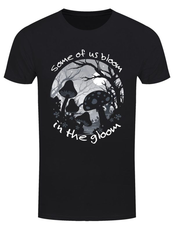 Some Of Us Bloom Men’s Black T-Shirt