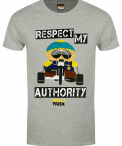 South Park Respect My Authority Mens White T Shirt 1