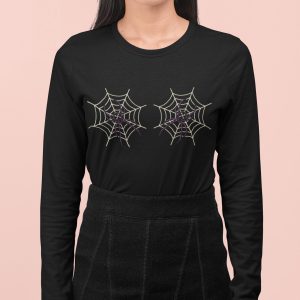 Spider Boobs Long Sleeve Shirt 1