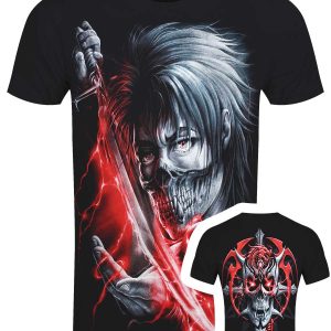 Spiral Aku No Mens Black T Shirt 1