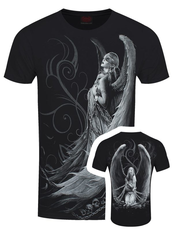 Spiral Captive Spirit Men’s Black T-Shirt