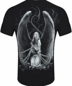 Spiral Captive Spirit Men's Black T-Shirt 1 Spiral Captive Spirit Mens Black T Shirt 2