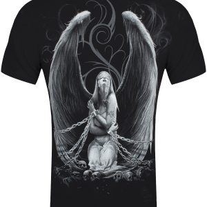 Spiral Captive Spirit Men’s Black T-Shirt