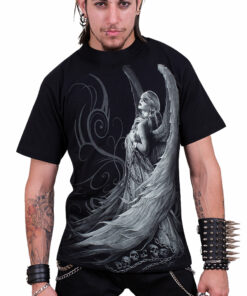 Spiral Captive Spirit Men's Black T-Shirt 2 Spiral Captive Spirit Mens Black T Shirt 3