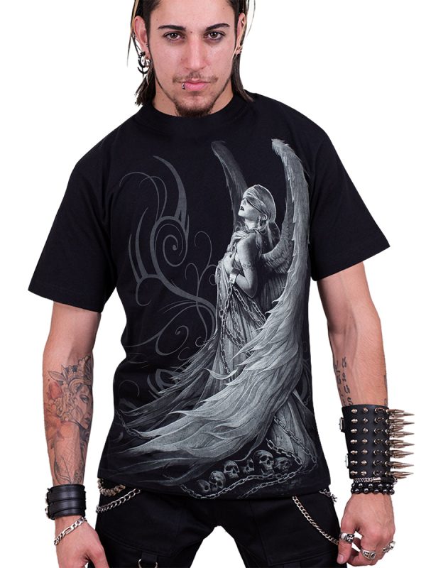 Spiral Captive Spirit Men’s Black T-Shirt