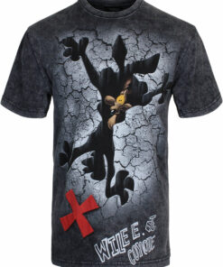 Spiral Coyote Missed The Spot Mens Acid Wash T Shirt 1