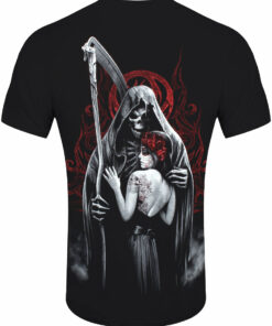 Spiral Dead Kiss Mens Black T Shirt 2