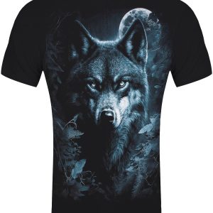 Spiral Forest Guardians Men’s Black T-Shirt