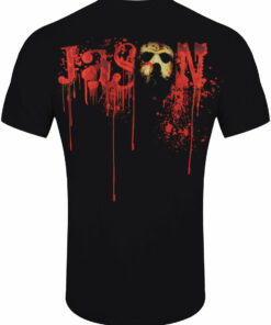 Spiral Friday 13th Jason Lives Men's Black T-Shirt 1 Spiral Friday 13th Jason Lives Mens Black T Shirt 2