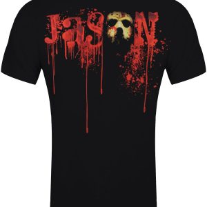 Spiral Friday 13th Jason Lives Men’s Black T-Shirt