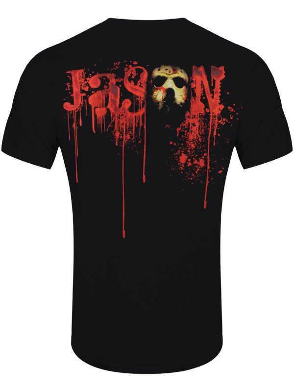 Spiral Friday 13th Jason Lives Men’s Black T-Shirt