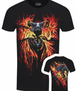 Spiral Game of Thrones Fire and Blood Mens Black T Shirt 1