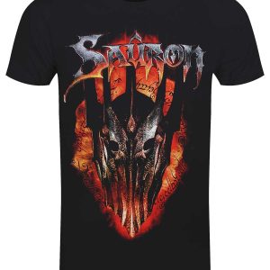 Spiral Lord of the Rings Sauron Mens Black T Shirt 1