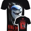 Spiral Suicide Squad King Shark Num Num Num Men’s Black T-Shirt