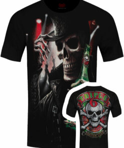 Spiral Triple 6 Mens Black T Shirt 1