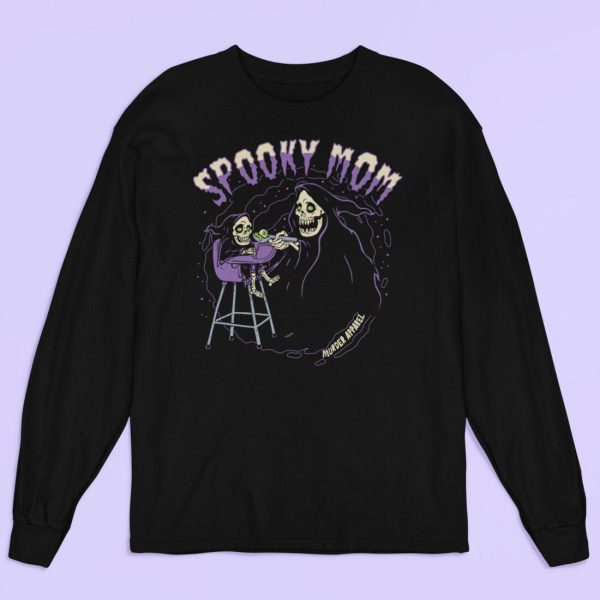 Spooky Mom Long Sleeve Shirt