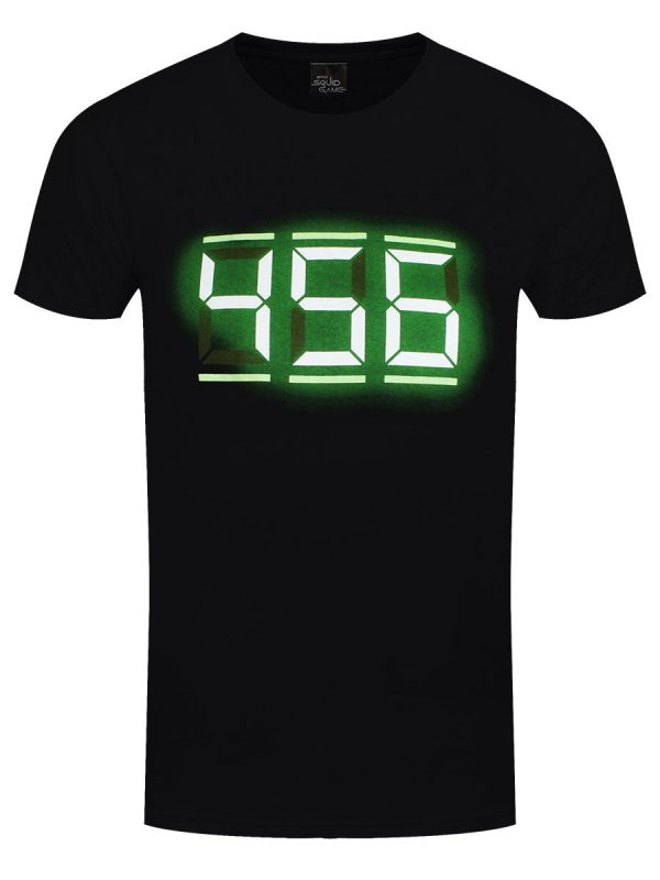 Squid Game 456 Digital Text Men’s Black T-Shirt